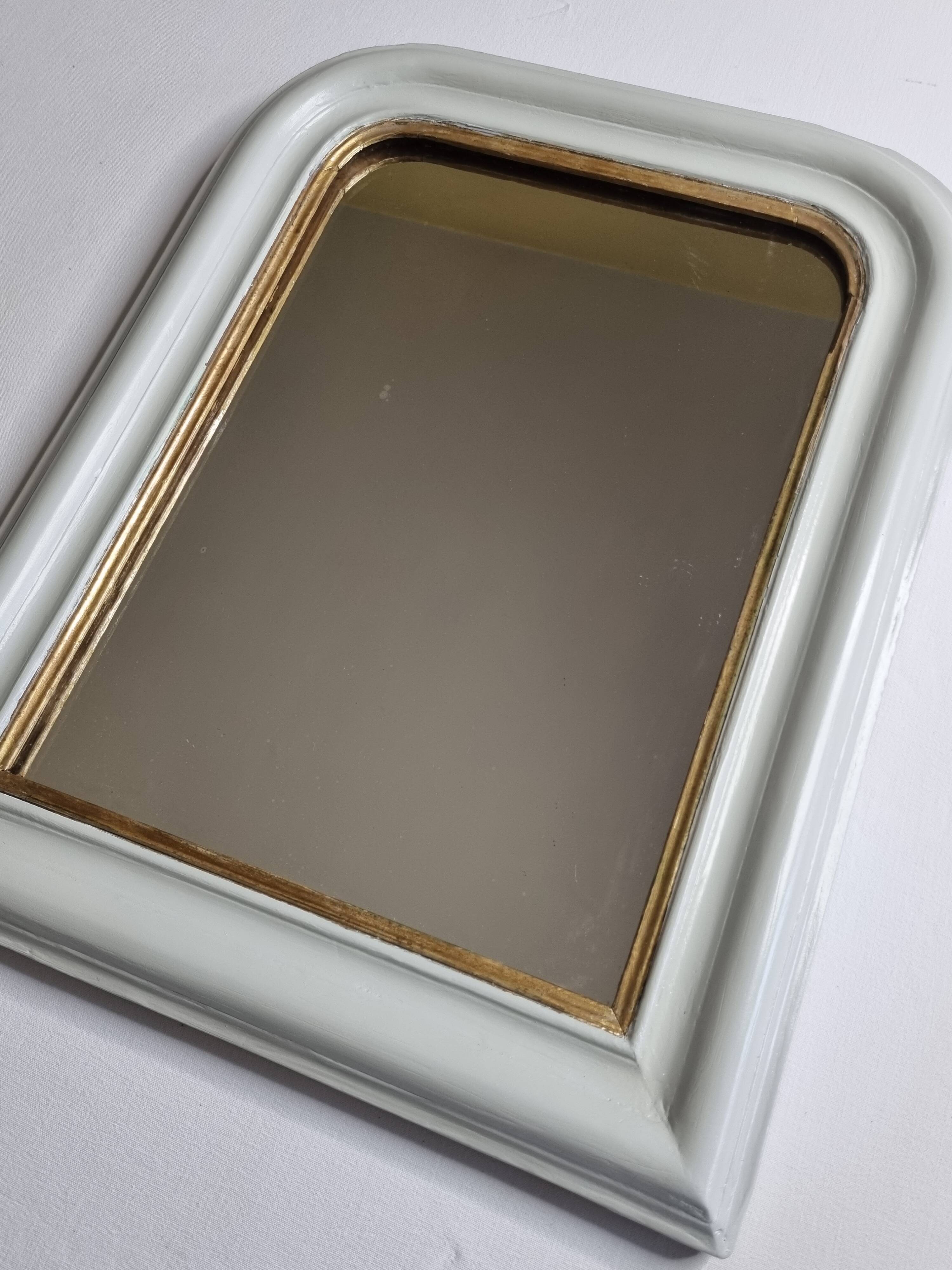 Vintage Louis Philippe style table mirror 54 cm x 42 cm