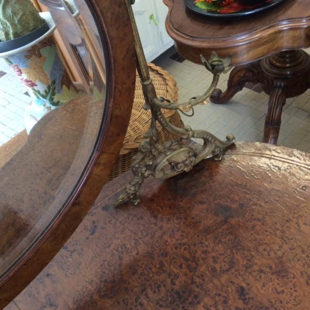 Antique wooden dressing table