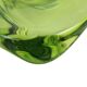 Vintage Green Crystal Bowl Val Saint Lambert 1960s