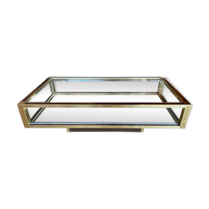 Table basse vintage design - verre