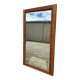 Large vintage cabinet door mirror, 40s/50s