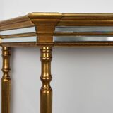 Hollywood Regency Console Table by Deknudt, Belgium 1980s