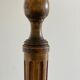 Mango wood floor lamp