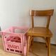 Vintage children's chair retro 50s