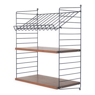Swedish wall unit designed by Kasja & Nils Nisse Strinning, 1950s