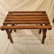 Second World War fishing stool