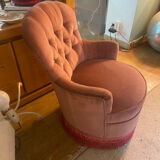 Vintage toad armchair