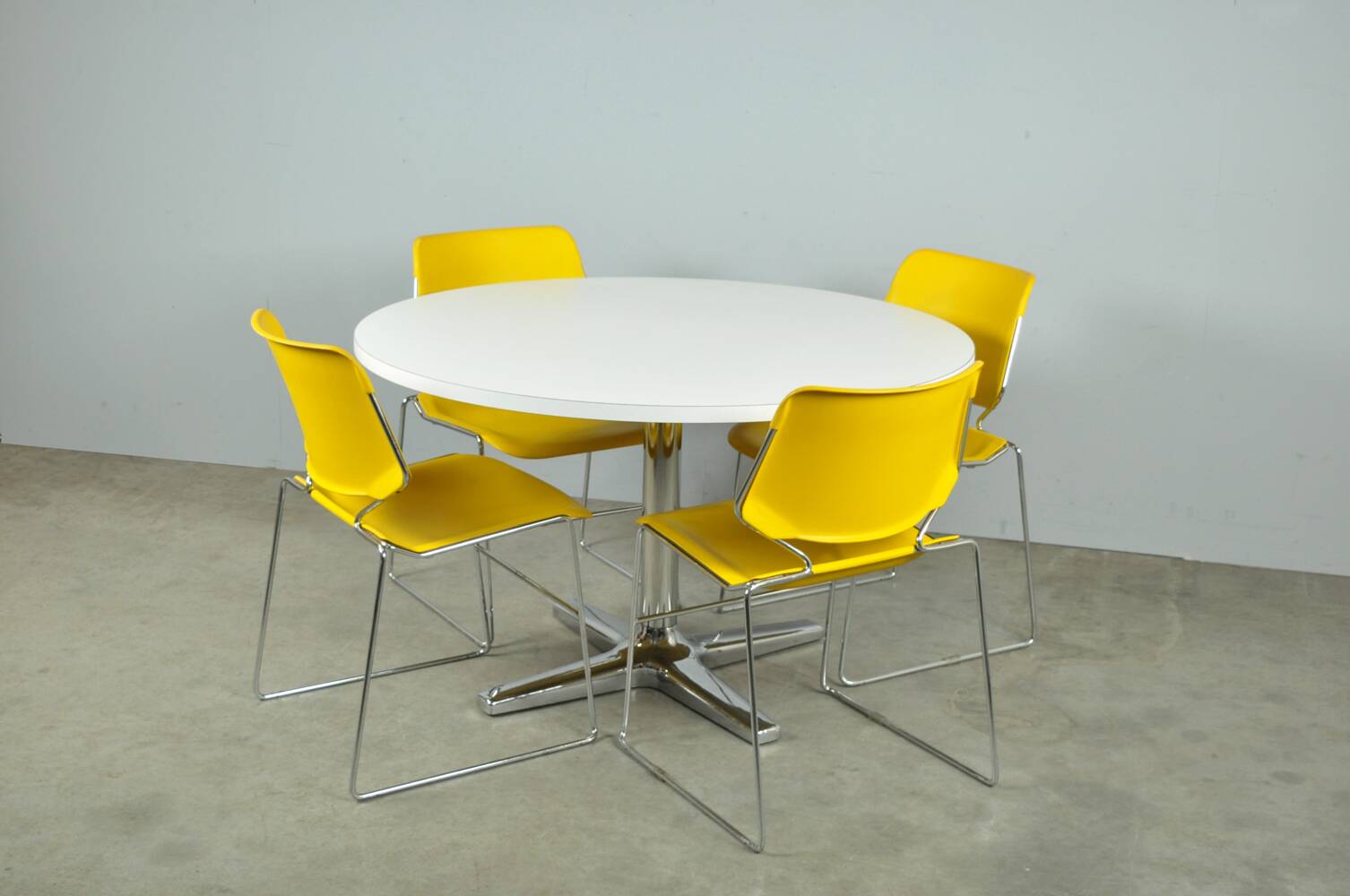 Chaises de salle à manger Matrix Krueger conçues par Thomas Tolleson, années 1970, États-Unis