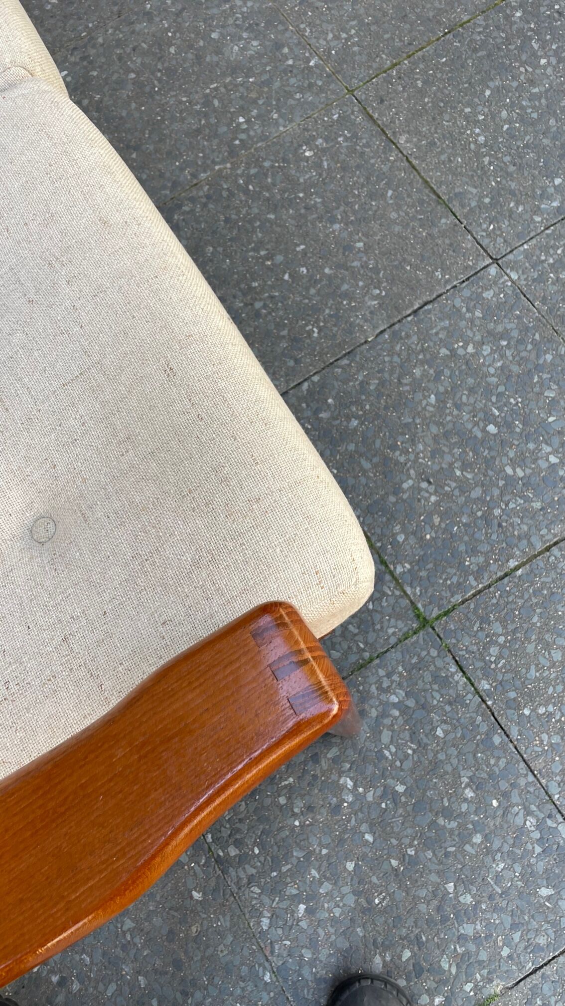 Scandinavian teak sofa from the 60s 70s vintage Danish design