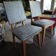 Paire de chaises années 50