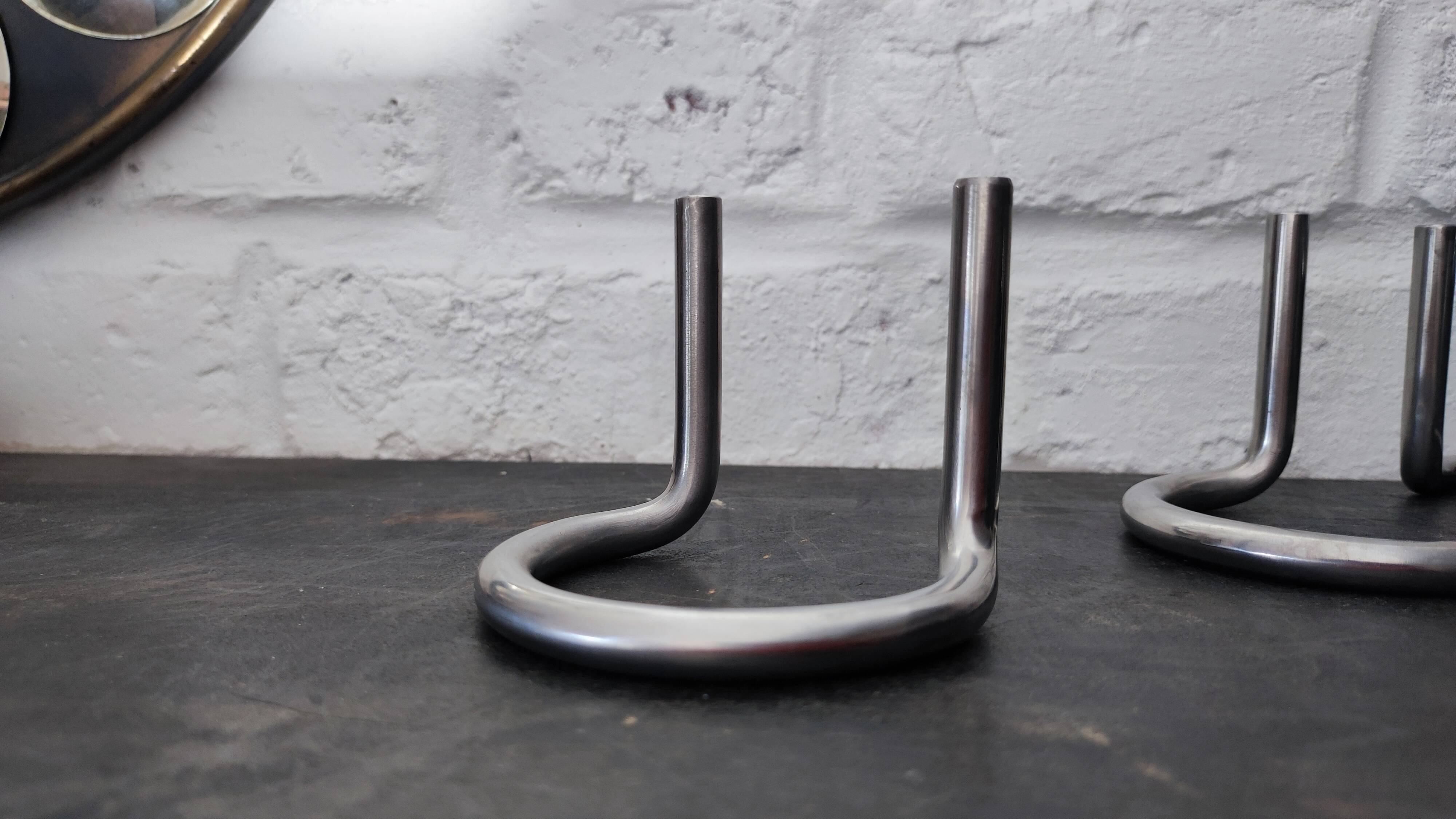 Gemini candlestick by Peter Karpf for Lundtofte from 1965