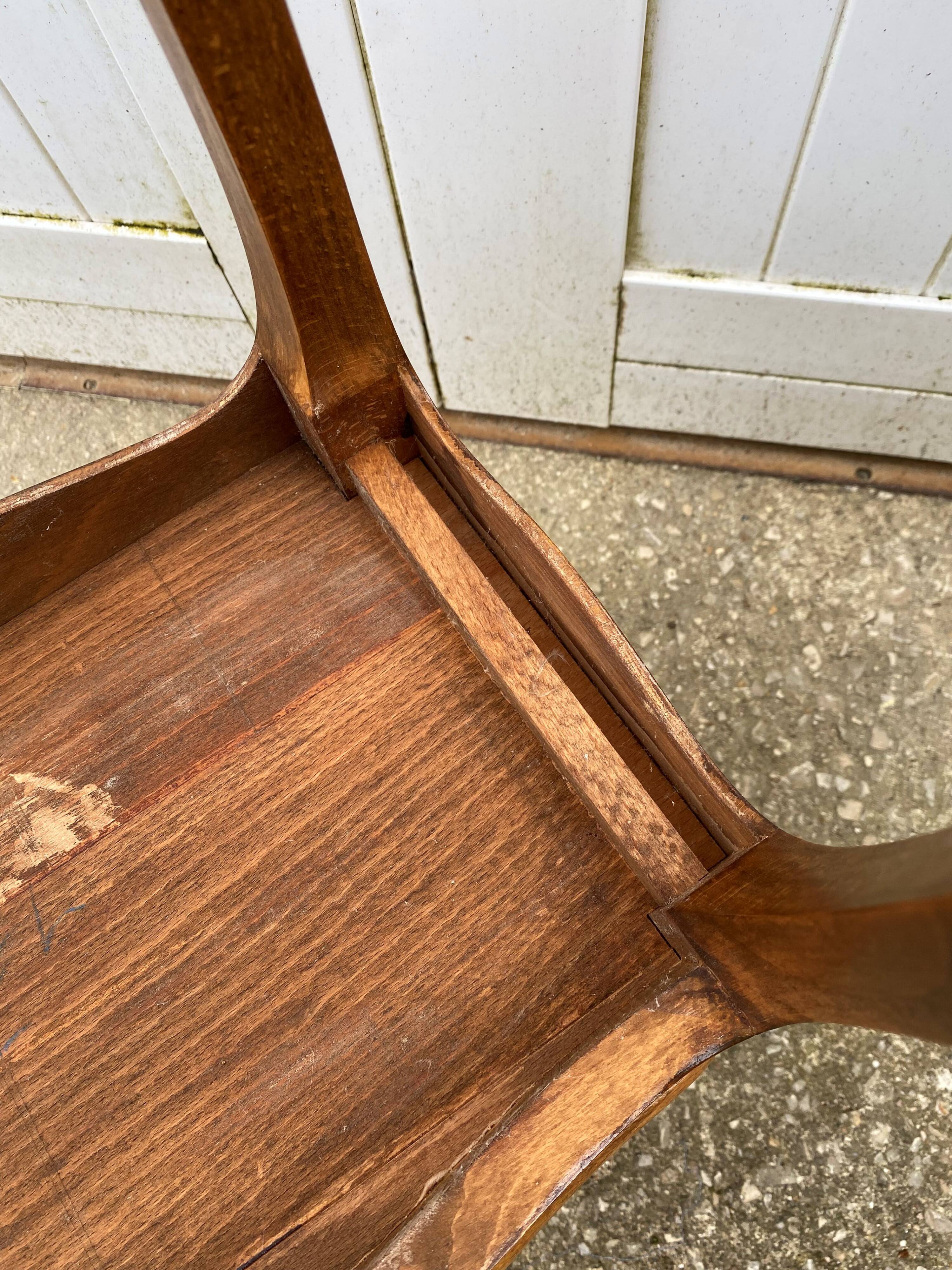 Louis XV style bedside table with 1 drawer