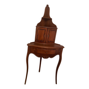 Table de chevet en noyer