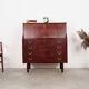 Mahogany secretary, Danish design, 1970s, manufacturer: PMJ Viby J