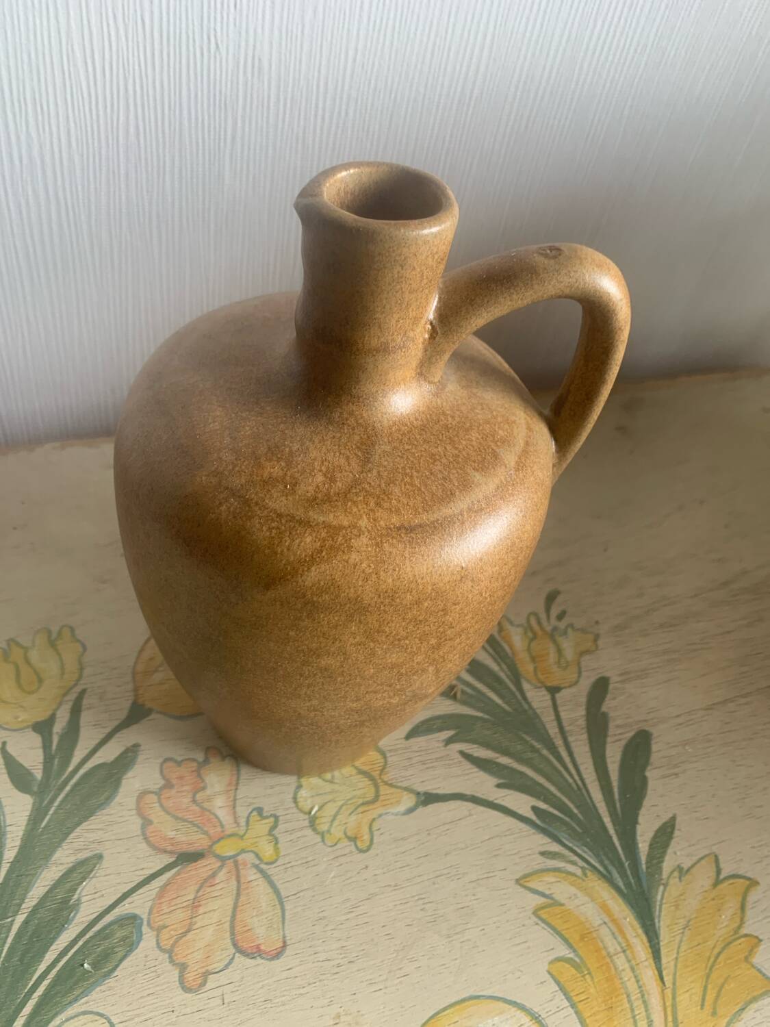 Cruche en grès Digoin vintage