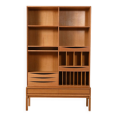 Oak bookcase by Marian Grabinski