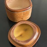 Longchamp leather and ceramic box