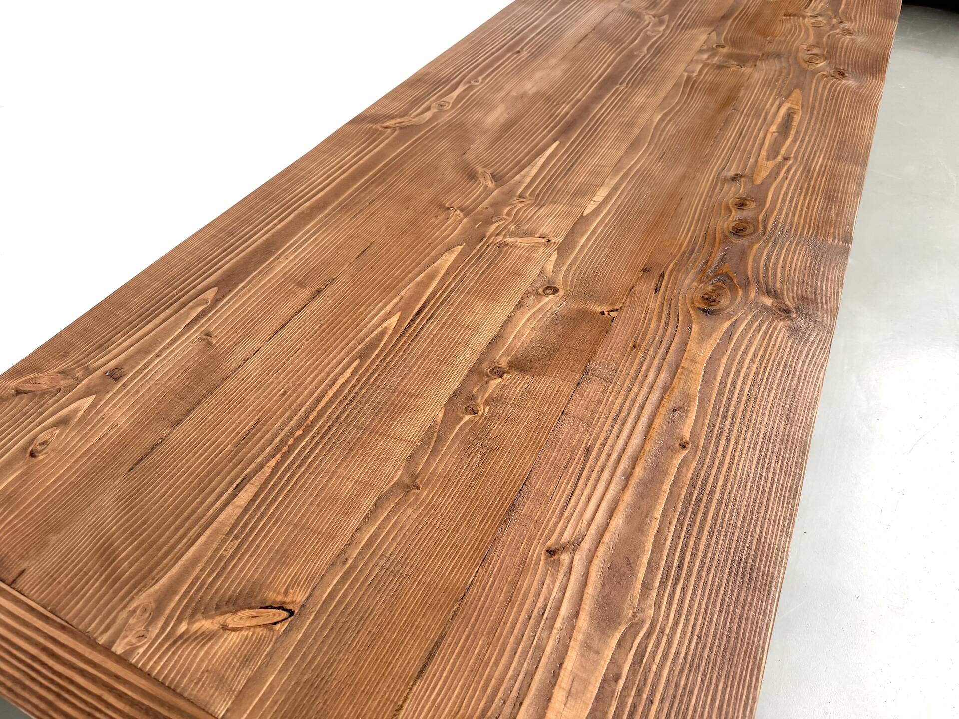 XXL table in solid pine, circa 1970