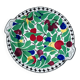 Plat de service Villeroy & Boch Mettlach – décor fruits – années 1920/30