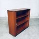 Mid-Century Modern Sliding Door Filing Cabinet, Belgium, 1960s