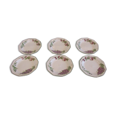 Set of 6 dessert plates Churchill the Chartwell collection