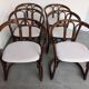 Set of six chairs Italy 1970s