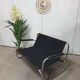 Two-Seater Tubular Lounge Piece, 1970s, Czechoslovakia