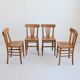 4 bistro chairs, 1950