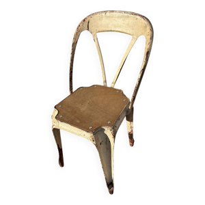 Chaise bistrot tôle - mathieu