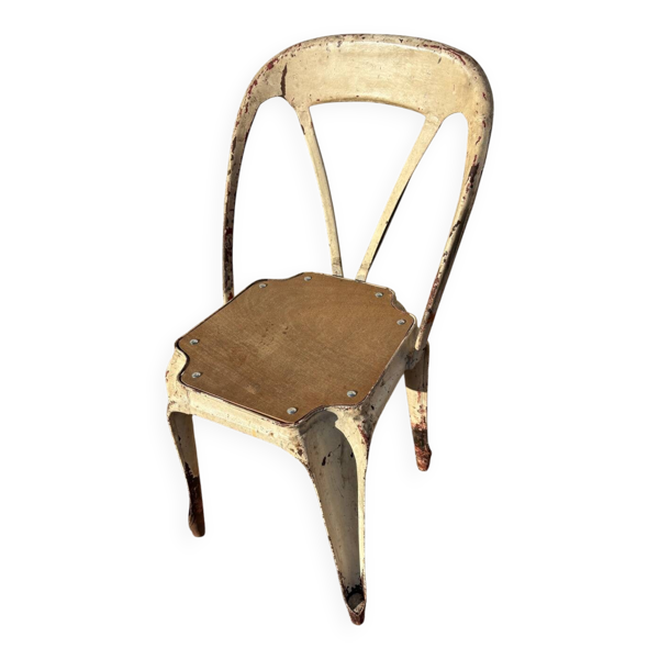 Chaise bistrot tôle J. Mathieu