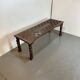 Hand-carved Congolese coffee table, 1989