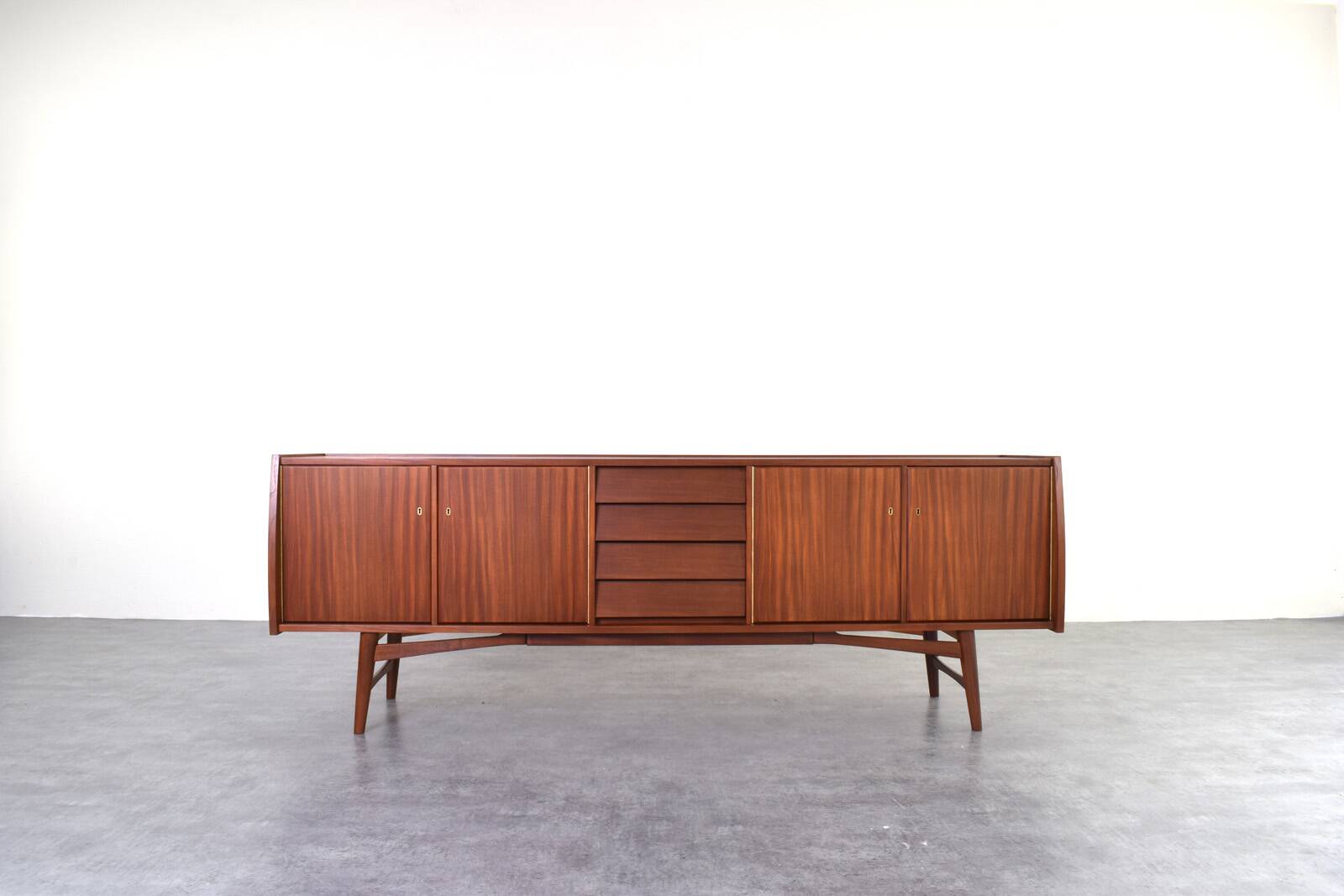 Mid-Century Danish Teak Sideboard, 1960s.