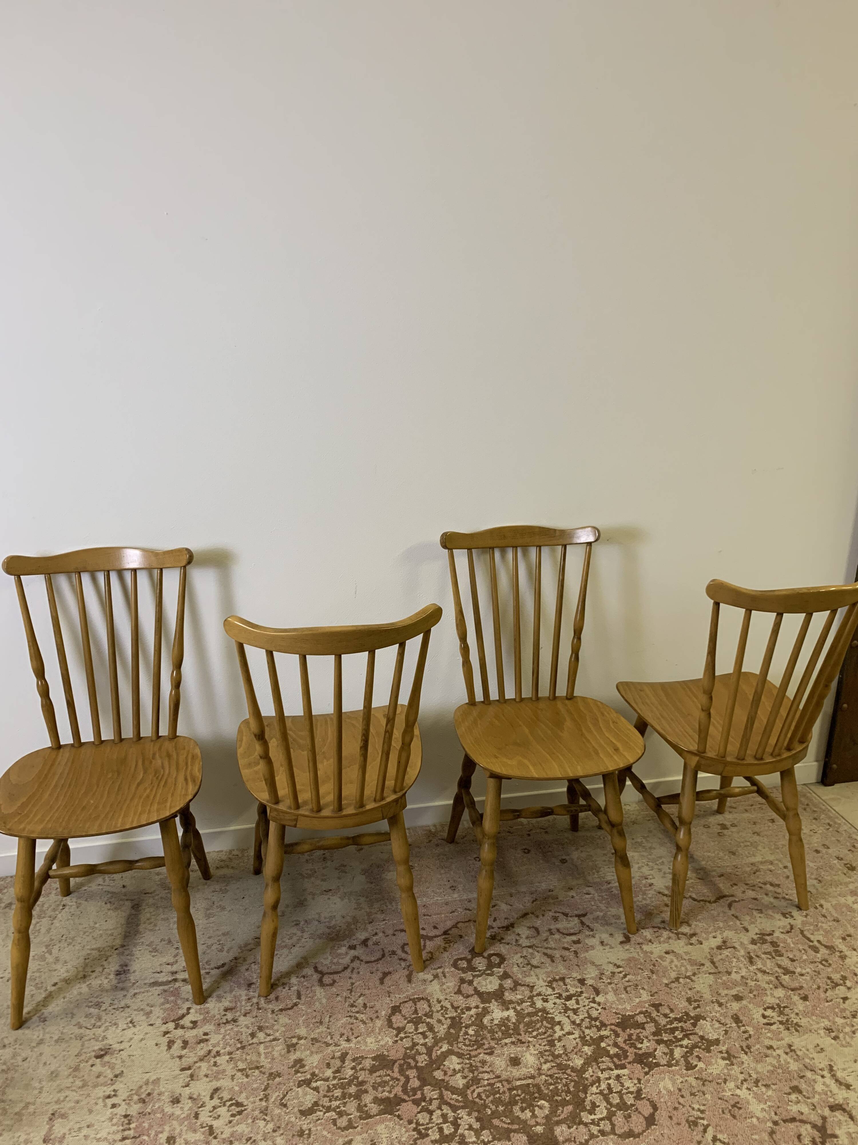 Set of 4 Baumann TACOMA model chairs