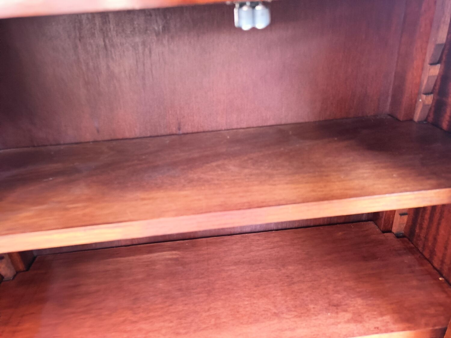 Bookcase forming showcase styleLouis XVI marble top