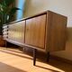 XL vintage wooden sideboard / buffet / chest of drawers