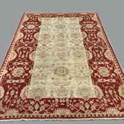 Afghan wool Ziegler rug 313x220 cm