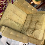 Vintage design velvet armchair 60/70