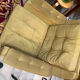Fauteuil vintage velours design 60/70
