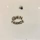 6 “Gien” Dinner Plates.