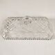 Vintage glass butter dish