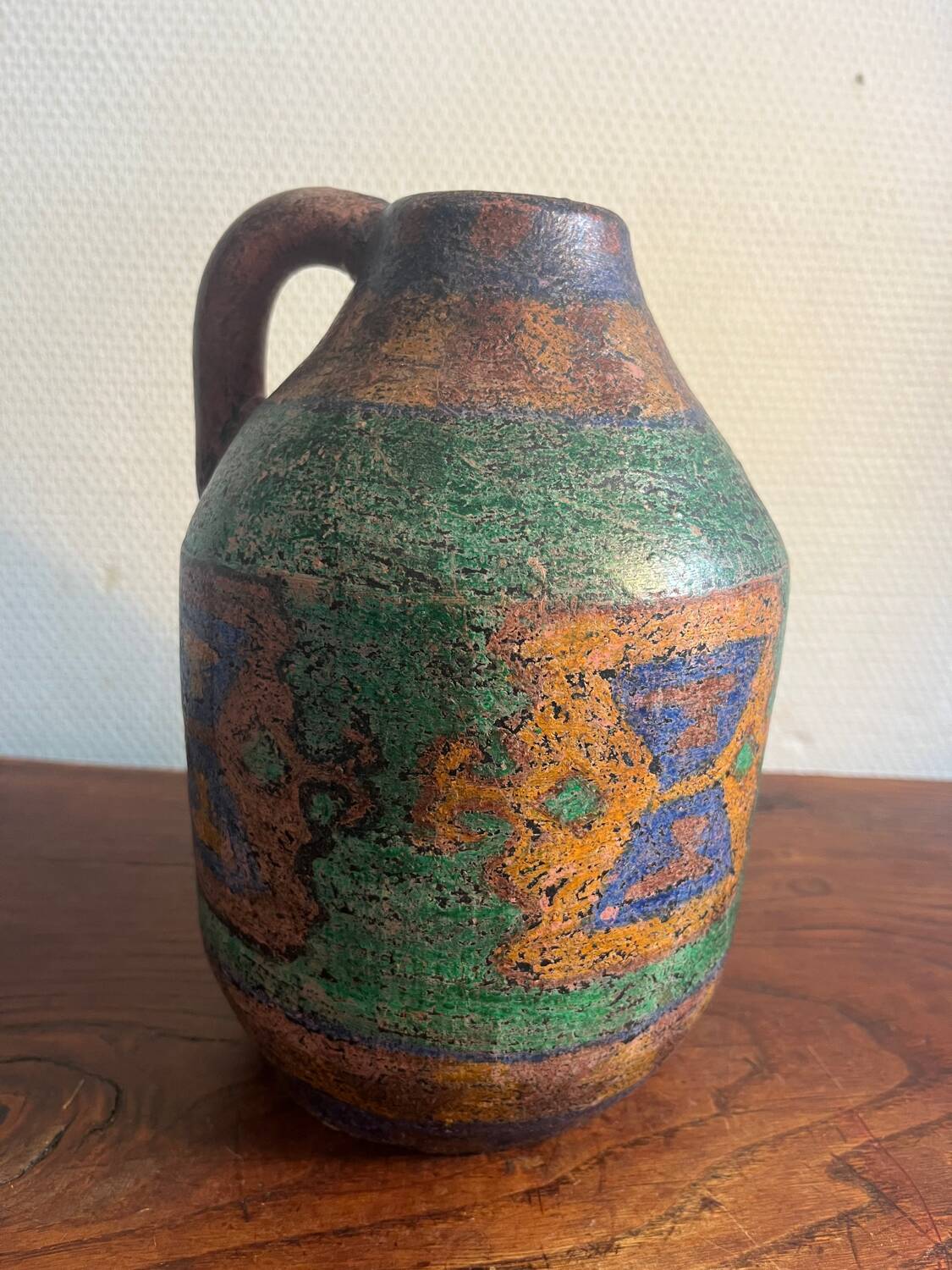 Terracotta pitcher, South America Mexico