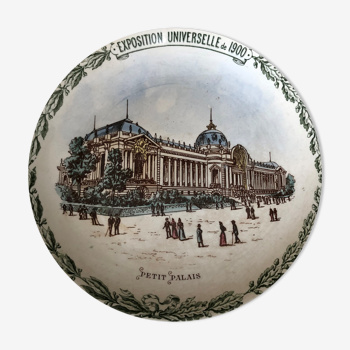 Old plate Universal Exhibition of 1900
