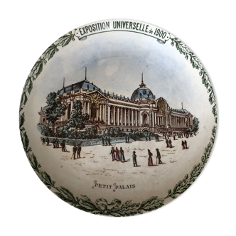 Old plate Universal Exhibition of 1900