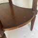 Antique bouillotte table Louis XVI