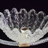 Charmant lustre Art Déco Barovier & Toso en verre de Murano, années 1950