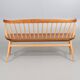 Sofa, teak, "fanett", the Wigell brothers, 1900s.