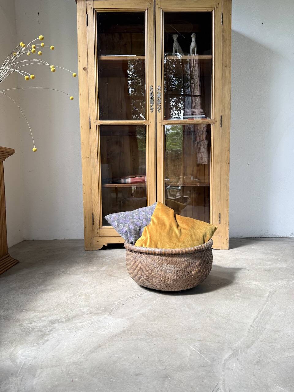 Vietnamese tea basket, mid-20th century