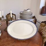 Antique Oval Dish 40x27cm Limoges Porcelain Betoule & Legrand