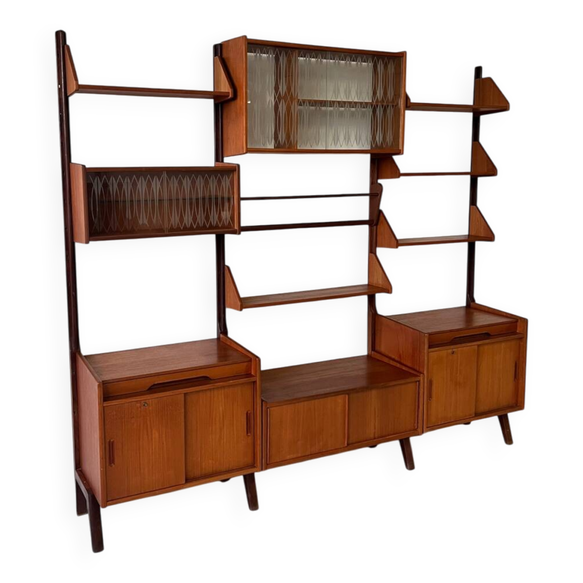 Teak Bookcase by Aandal Møbler, 1960’s Norway