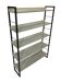 Free stanting Tomado shelving unit in metal and gray - 1960s Dutch Design